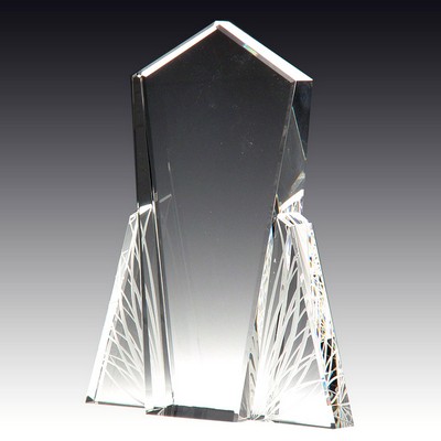 Unique Premium Winds of Flight Crystal Award