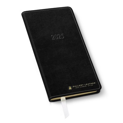 Leather Pocket Monthly Planner