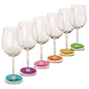 Neon Party Wine Glass Paper Tags (Set of 240)