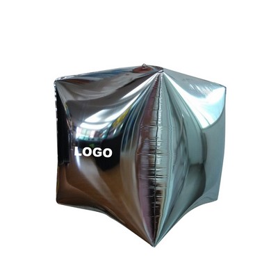 Cube Mylar Balloon