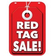 Stock Swing Sign (Red Tag Sale! - Double Sided Kit)