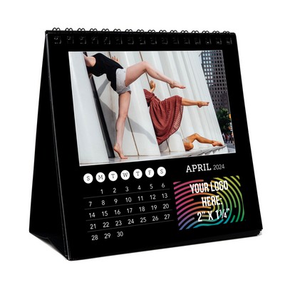 12 Photo Custom Desk Calendar (5 1/2"x5 1/2")