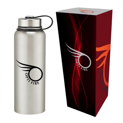 40 Oz. Invigorate Stainless Steel Bottle With Custom Box