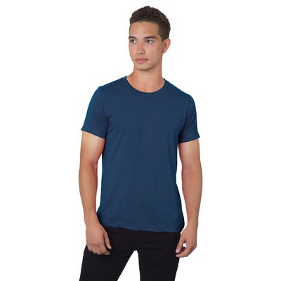 Unisex Bayside® 50/50 Fine Jersey Crew Tee Shirt