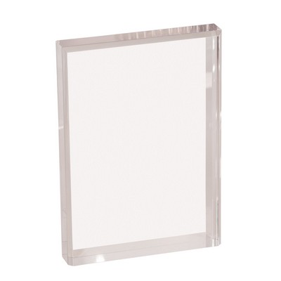 Clear Rectangle Acrylic (5" x 7")