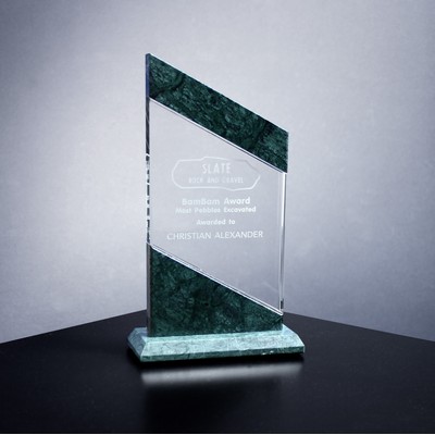 Bristol Peak Crystal & Granite Award (8 5/8"x4¾")