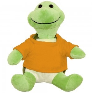 10" Plush Toy Turtle Stuffed Animal With Customizable T-Shirt