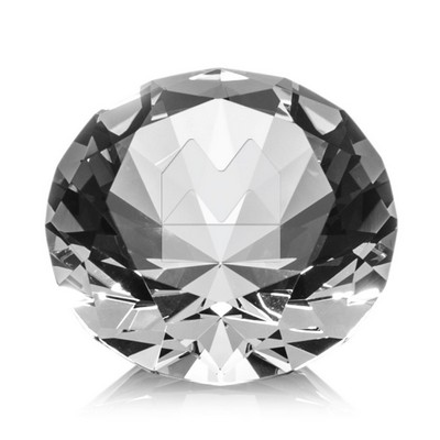 Optical Gemstone - 4" Diamond