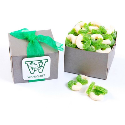 Gummi Rings Green Apple Candy Carton