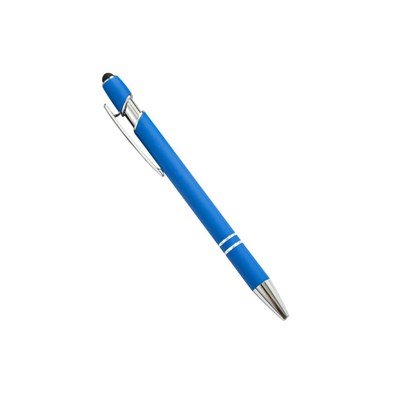 Rubberized Aluminum Stylus Pen