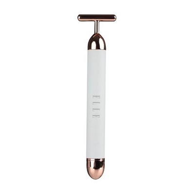 Elle White T-Bar Facial Stimulator