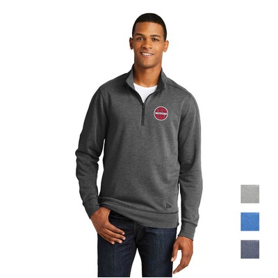 New Era® Tri-Blend Fleece 1/4-Zip Pullover