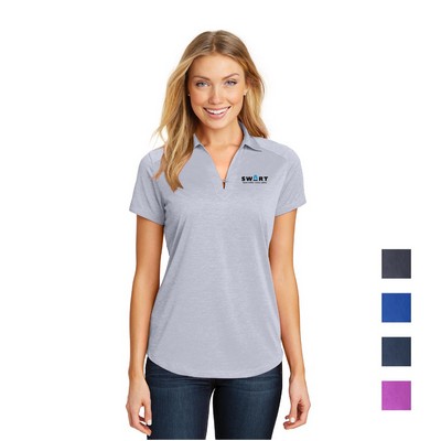 Port Authority® Ladies Digi Heather Performance Polo