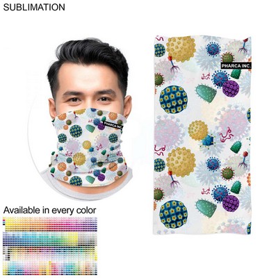 Domestic Made Sublimated Face Mask, Neck Gaiter