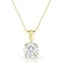 Jilco Inc. 0.25 Carat Yellow Gold Diamond Necklace