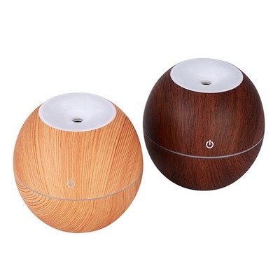 130 ml Wood Grain Aroma Humidifier