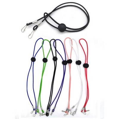 Adjustable Elastic Mask Lanyard