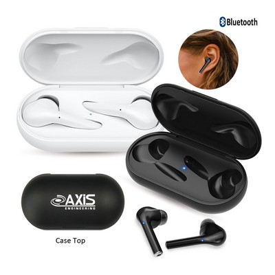 Touch Control Wireless Earbuds W/ Charging Case(Close out)