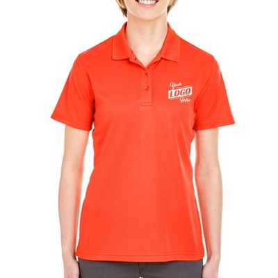 UltraClub 4.4 oz. 100% Polyester Mesh Pique Ladies' Polo