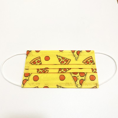 Pizza Disposable Face Mask