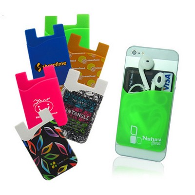 Full Color Silicone Phone Wallet