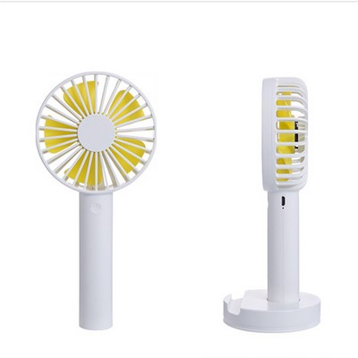 Wind Speed Adjustable Fan with Mobile Phone Stand