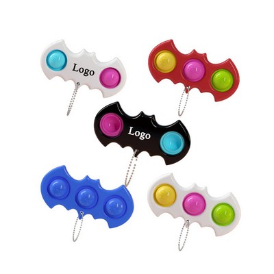 Fidget Simple Dimple Toy With Key Ring