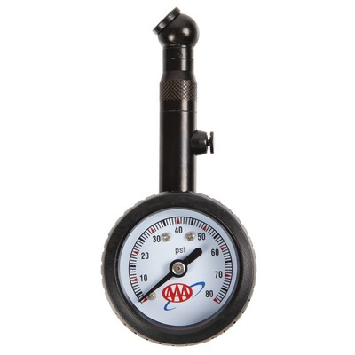 Lifeline® AAA Black AAA High Pressure Analog Tire Gauge