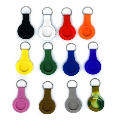 Silicone Air tag Case With Keychain