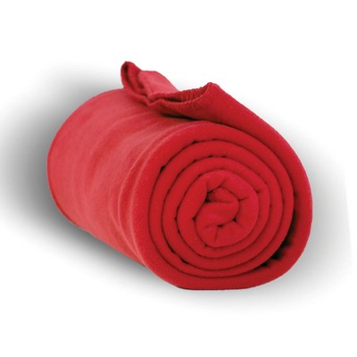 Deluxe Fleece Throw Blank Blanket (50"x60")