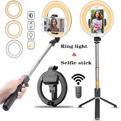 3 In 1 Selfie Stick Tripod With Phone Holder