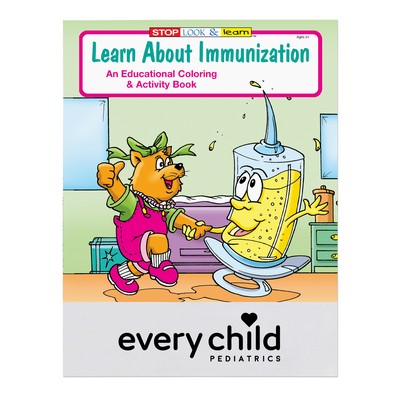 Learn About Immunization Coloring Book