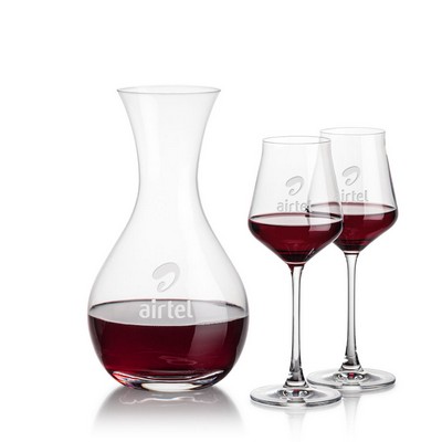 Adelita Carafe & 2 Bretton Wine