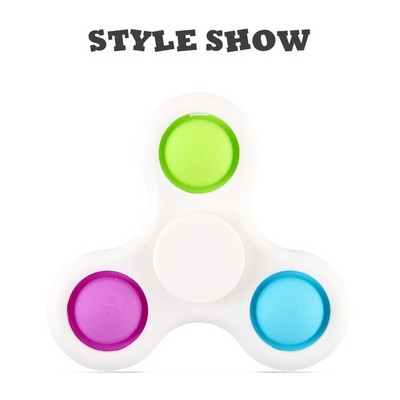 Silicone Finger Push Fidget Bubble Spinner