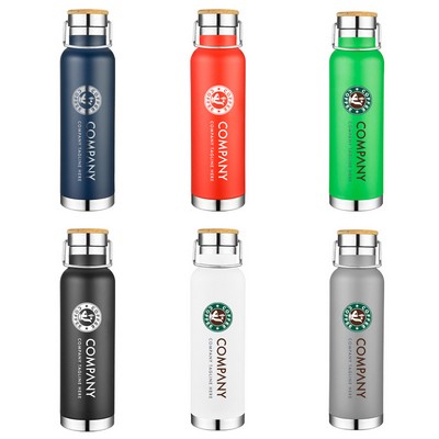 22oz Powder Coated Stainless Steel Double Wall SS Vacuum Bottle