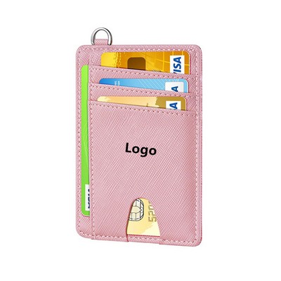 RFID Blocking Credit Card Holder Minimalist Wallet for Men & Women