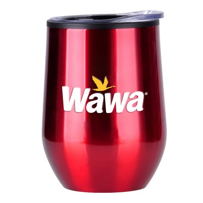 Promo Revolution - 12 Oz. Stemless Wine Tumbler w/ Plastic Liner