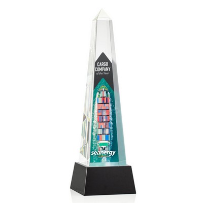 VividPrint™ Award on Base - Master Obelisk/Black 14"