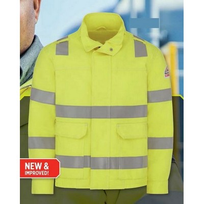 Hi-Visibility Lined Bomber Jacket