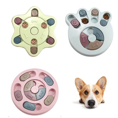 Pet Treat Dispensing Puzzle Paw Toy