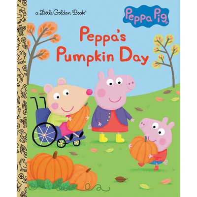 Peppa's Pumpkin Day (Peppa Pig) (A Little Golden Book for Kids and Toddlers