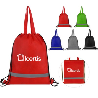 Non-Woven Drawstring Tote Bag