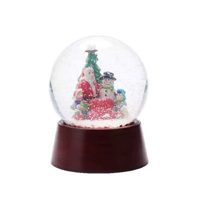 Custom Christmas Water Snow Globe-OCEAN