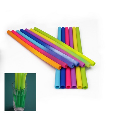 Silicone Mood Drinking Straw