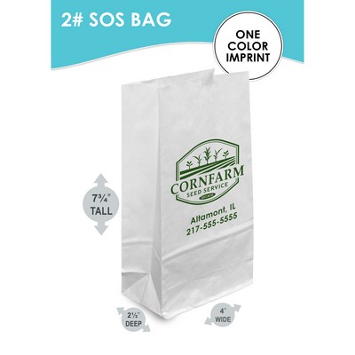 2# SOS Bag With One Color Printing