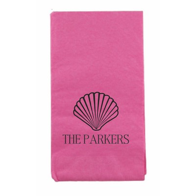 Candy Pink 3 Ply Paper Guest Towels