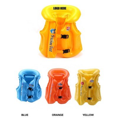 PVC Inflatable Swimming Survival Jacket