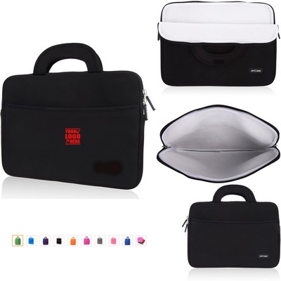 Padded Neoprene Laptop Handle Sleeve