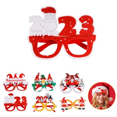 Christmas Glitter Party Glasses for Kids