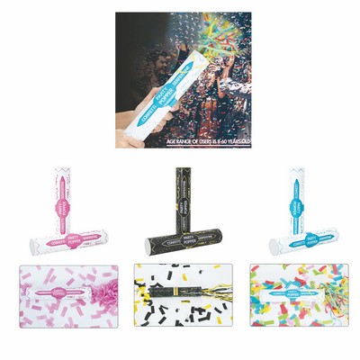 Confetti Poppers Cannon